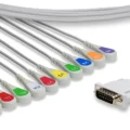 RespBuy-10-Lead-ECG-Lead-15-Pin-Snap-Type-Clips