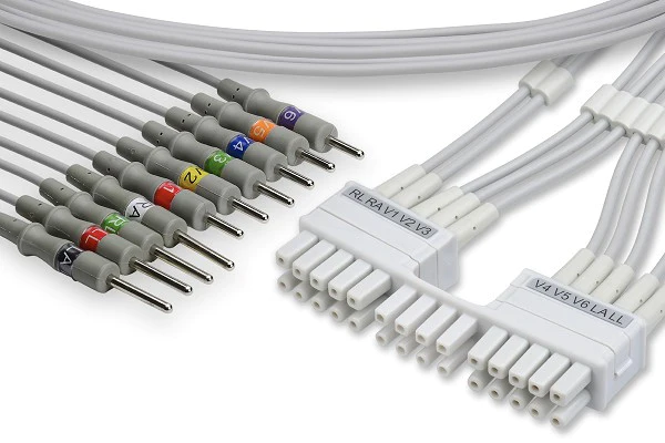 RespBuy-Mortara-Burdick-Compatible-ECG-ECG-Replacement-Cable-Needle-Type