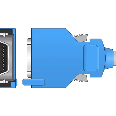 RespBuy-Nihon-Kohden-Compatible-SpO2-Adapter-Cable-20pin-DB9-Connector-20pin
