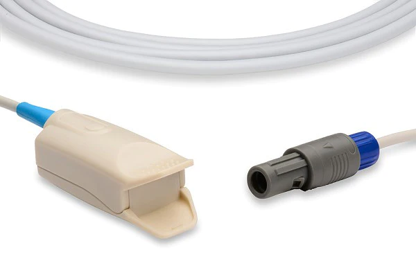 RespBuy-SPO2-Probe-LifePlus-6-Pin-Double-Notch-Adult-Clip