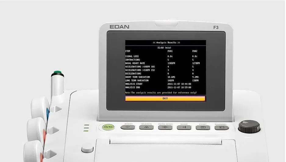 Respbuy-Edan-F3-Fetal-Monitor-Screen